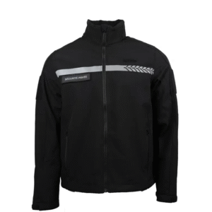 Softshell sécurité privée avec bandes HV – GK SAFETEK